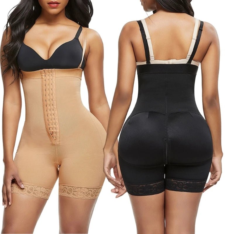 High Waist Control Waist Cinchers Zipper - breasted Corset Body Tight Hip - lifting Shorts Shapers - Zeprah