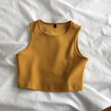 High Waist Hot Spicy Sexy Crop Top Camisoles Women's tank Tops - Zeprah