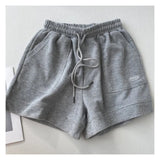 High Waist Shorts Loose - fit Girl Shorts Drawstring Casual Sports Shorts - Zeprah