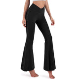 High - waisted Sport Pants Lift the Hip Flare Trousers Slim - fit Women's Trousers - Zeprah