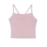 Innocent - Seductive Style Tank Top Padded Bowknot Women's Tanks Camis Hollow - out Design Best - selling Halter Top - Zeprah