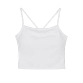 Innocent - Seductive Style Tank Top Padded Bowknot Women's Tanks Camis Hollow - out Design Best - selling Halter Top - Zeprah