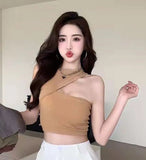 Irregular Hot Sexy Camisole Women's tank Tops Bra for Women - Zeprah