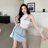 Irregular Hot Sexy Camisole Women's tank Tops Bra for Women - Zeprah