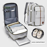 Large Capacity Laptop Backpack Anti - theft School Bag Business Bags for Men Waterproof Rucksack Outdoor Travel Bag - Zeprah