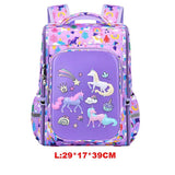 Large Capacity Waterproof Sesame Cartoon Schoolbag for Boys Fashion Open Zipper Closure Primary School Backpack - Zeprah