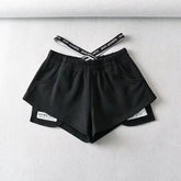Lightweight Athletic Shorts High Waist Shorts Loose Hot Pants - Zeprah