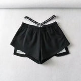 Lightweight Athletic Shorts High Waist Shorts Loose Hot Pants - Zeprah
