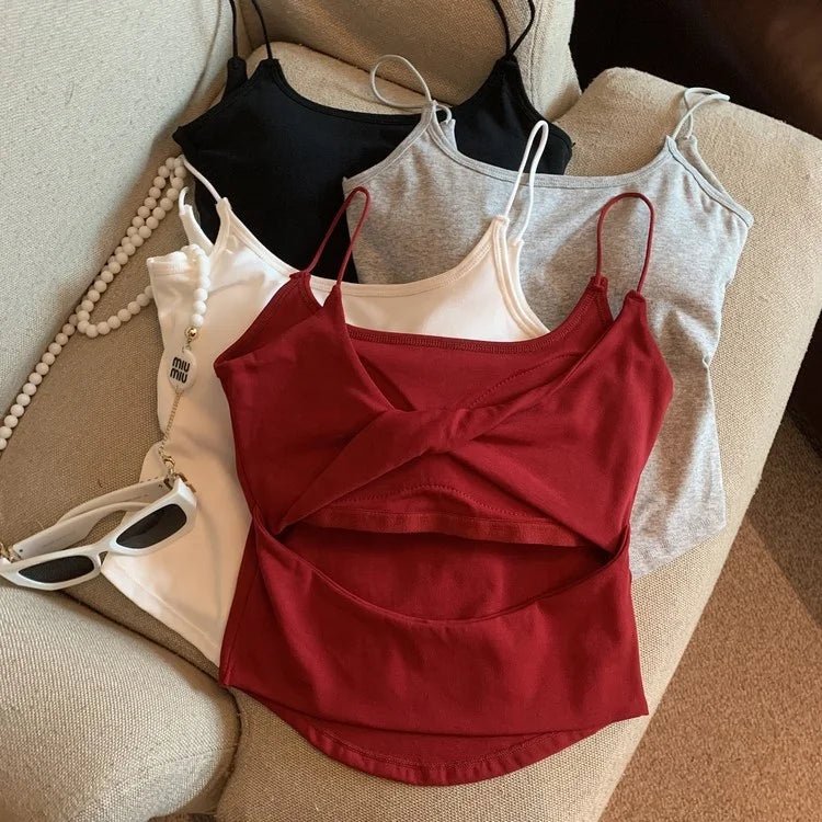 Lightweight Camisoles Bra Seamless Design for Support Comfort High - Impact Sports Activities camisoles Bra Top - Zeprah