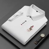 Men's Business Short Sleeve T-shirt New Men's POLO Shirt Men's Casual Business Golf T-Shirt - Zeprah