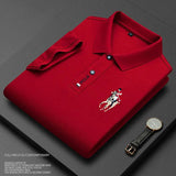 Men's Business Short Sleeve T-shirt New Men's POLO Shirt Men's Casual Business Golf T-Shirt - Zeprah