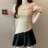 Mild Women's T-shirts Innocent - Seductive Style Elegant T-shirt Plain Women's Clothing - Zeprah