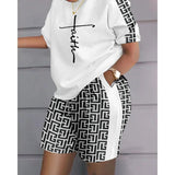 New Arrival 3D Digital Printing Women's Sports Suit Casual Style Women's 2 - Piece Set - Zeprah