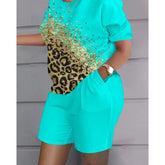 New Arrival 3D Digital Printing Women's Sports Suit Casual Style Women's 2 - Piece Set - Zeprah