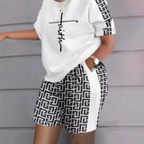 New Arrival 3D Digital Printing Women's Sports Suit Casual Style Women's 2 - Piece Set - Zeprah