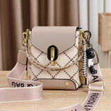 New Bag Korean Style Simple Small Square Bag Fashionable Shoulder Crossbody Trendy Mini Mobile Phone Bag Women's Bag - Zeprah