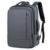 New Computer Backpack With USB Port Waterproof Computer Backpack Large Capacity Design Computer Bag - Zeprah