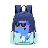 New Cute Dinosaur Design Student Backpack Cross - Border Hot - Selling Double Shoulder Bag for Kindergarten Boys - Zeprah