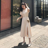 New Design Casual Dresses Fashionable Classic Empire Waist Dress Plain Women's Dresses - Zeprah