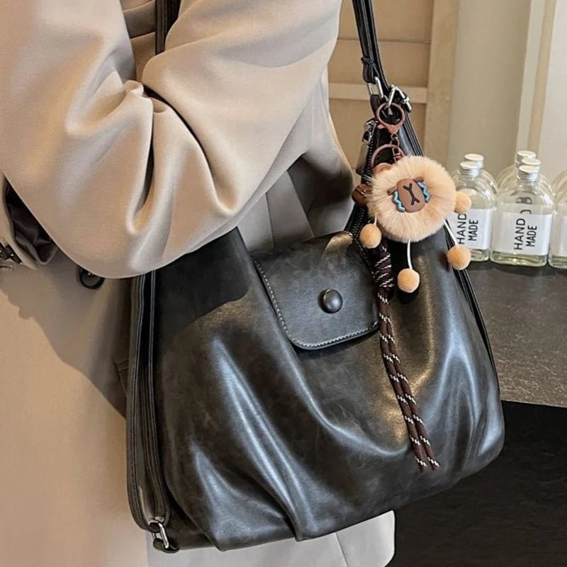 New Design Shoulder Bag Light - Weight Handbag Soft Backpack - Zeprah