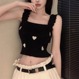 New Design Sleeveless Tops Slim - fit Spaghetti Strap Camisole Versatile Basic tank Top - Zeprah