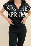 New Fashion c Knitting Sweater Vintage Short Sleeve Female Outerwear Chic Tops - Zeprah