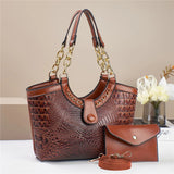 New Fashion Handbag Explosive Shoulder Crossbody Bag Atmospheric Ladies Bag Middle - aged All - match Bag - Zeprah