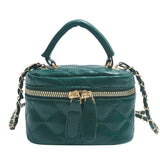 New Fashion Lady Mini Small Box Cosmetic Purse Women's Handbags Chain Shoulder Crossbody Bag - Zeprah