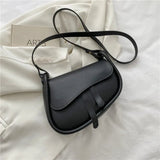 New Fashion Trendy Designer Women's Handbags Luxury Vintage Saddle Crossbody Shoulder Purse for Summer - Zeprah