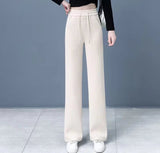 New High - waisted Loose Slimming Casual Straight - leg Pants for the Summer - Zeprah