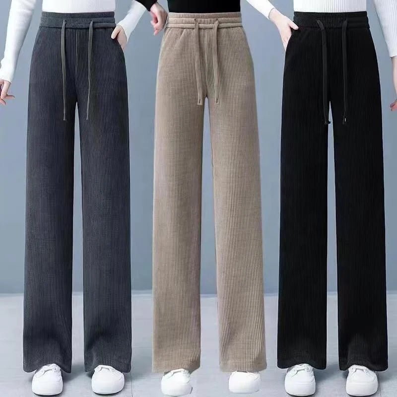 New High - waisted Loose Slimming Casual Straight - leg Pants for the Summer - Zeprah
