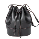New Product Luxury Women One Shoulder Bucket Large Capacity Handbags Leather Soft Crossbody Bags - Zeprah