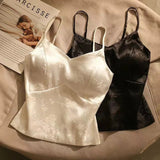 New Seamless Built - in Bra Shock - Proof Shaping Yoga Top Breathable Elegant Vest Fitness Workout Print Pattern Camisole - Zeprah