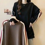 New Style Korean Version Thickened Velour Sweatshirt - Women's Loose Long - Sleeve Outerwear Top - Zeprah