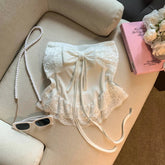 One - shoulder Fishbone Beautiful Bow Versatile Stylish Comfortable Camisole Casual Women's Holiday Spaghetti tank Top - Zeprah