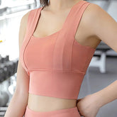 Pad Solid Seamless Vest Women's Underwear Camisoles Women's tank Tops Crop Top - Zeprah