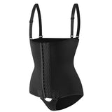 Plus Size Shapewear Spaghetti Strap Body Underwear Front Buckle Corset - Zeprah