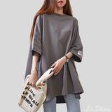 Plus Size T-shirt Women's Short Sleeve Summer 2025 New Loose Casual T-shirts - Zeprah