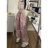 Popular Cargo Trousers Loose - fit Vintage Slacks Sporty Long Pants - Zeprah
