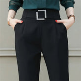 Popular Harem Pants High - waisted Suit Pants Casual Long Pants - Zeprah
