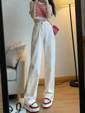Popular Jeans Straight - legged Slimming Slacks Versatile Long Pants - Zeprah