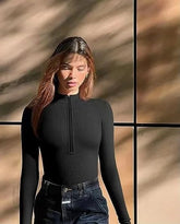 Popular Jumpsuit Solid Slim - fit Onesite Bestselling Body Suit - Zeprah