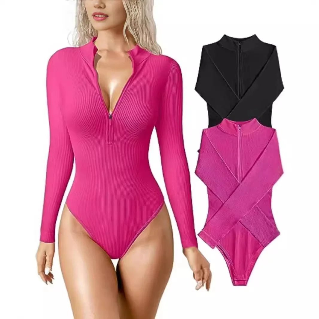 Popular Jumpsuit Solid Slim - fit Onesite Bestselling Body Suit - Zeprah