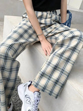 Popular Trousers Simple Summer Women's Trousers Checked Pants - Zeprah