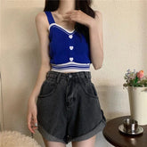 Popular Women Tank Top Knitted Camisole Best Sale Cropped Tank Tops - Zeprah