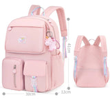 Primary Students School Bags Lightweight Backpacks High Quality Girl Polyester - Zeprah