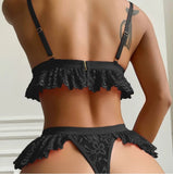 Sexy Lace Sexy Nighty Hollow Out Sexy Xxx Lingerie Women Popular Sexy Underwear - Zeprah