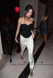 Sexy Strapless Club Tank Top Female Sleeveless Overbust Corset Streetwear Night Out Camis Tank Top - Zeprah