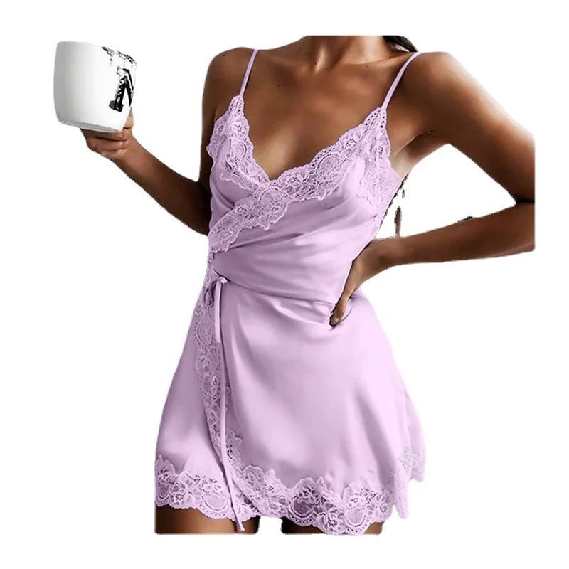 Sexy Underwear Slim - fit One - piece Mesh See - through Female Polyester Dobby Fabric - Zeprah