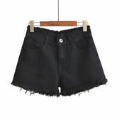 Simple Denim Shorts slimming Hot Pants Summer Girl Shorts - Zeprah